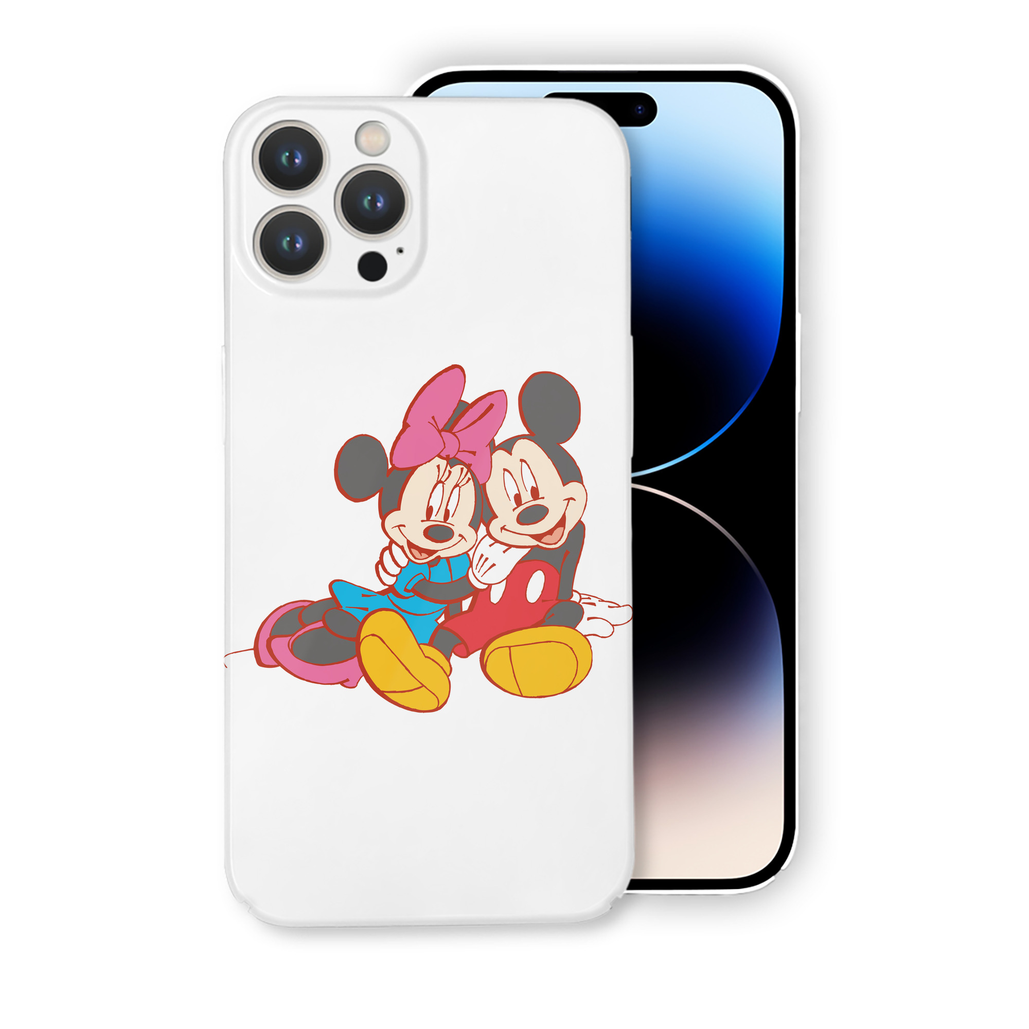 （画像用） ミッキーマウス Mickey Mouse 【iPhone 14シリーズ対応】ハードケース
